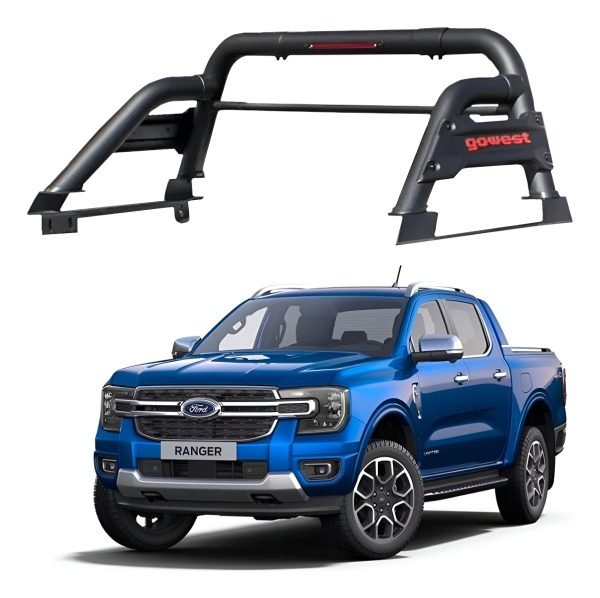 Roll Bar Ford Ranger Xl Xlt 2023-2025 Batea Negro Gowest