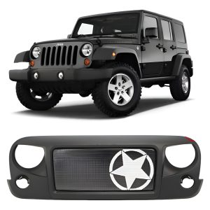 Parrilla Avenger Angry Para Jeep Wrangler Jk 2007-2017