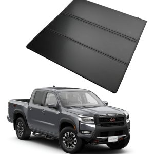 Tapa Batea Trifold Rígida Nissan Frontier Pro4x V6 2021-2026