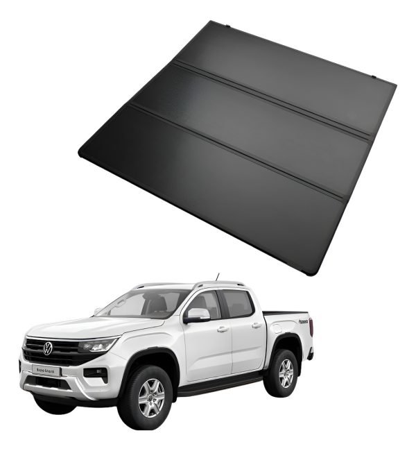 Tapa Batea Trifold Rigida Para Vw Amarok 2023 A 2026