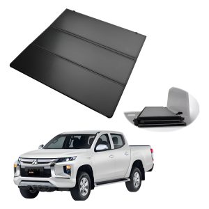 Tapa Batea Trifold Rígida Para Mitsubishi L200 2020-2023