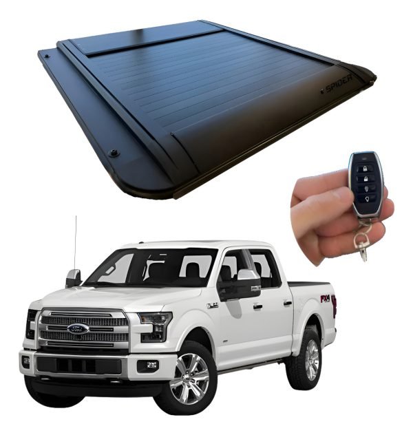 Tapa Batea Eléctrica Retractil C/seguro Para F-150 2015-2020