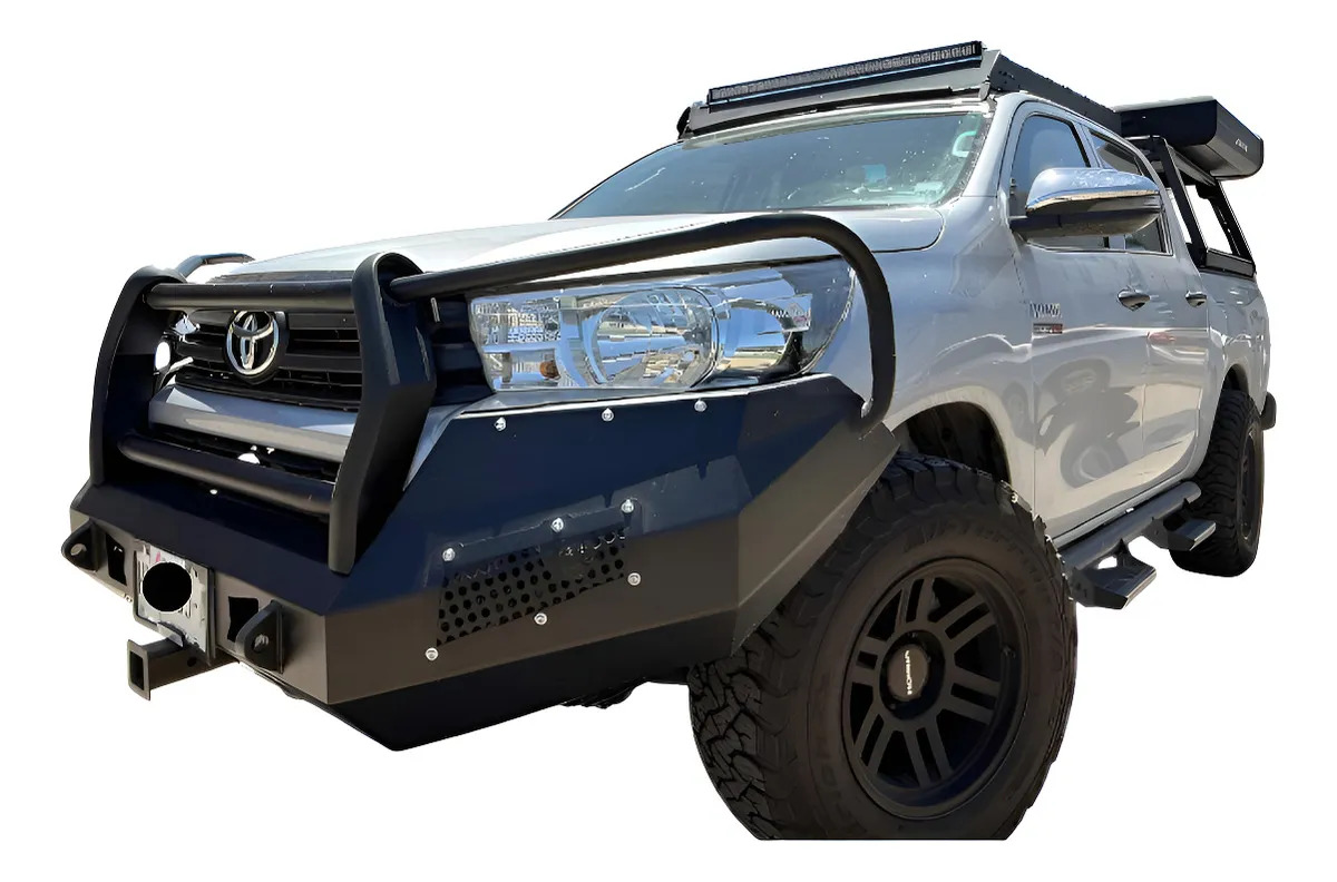 Defensa Delantera De Acero Para Toyota Hilux 2016-2025