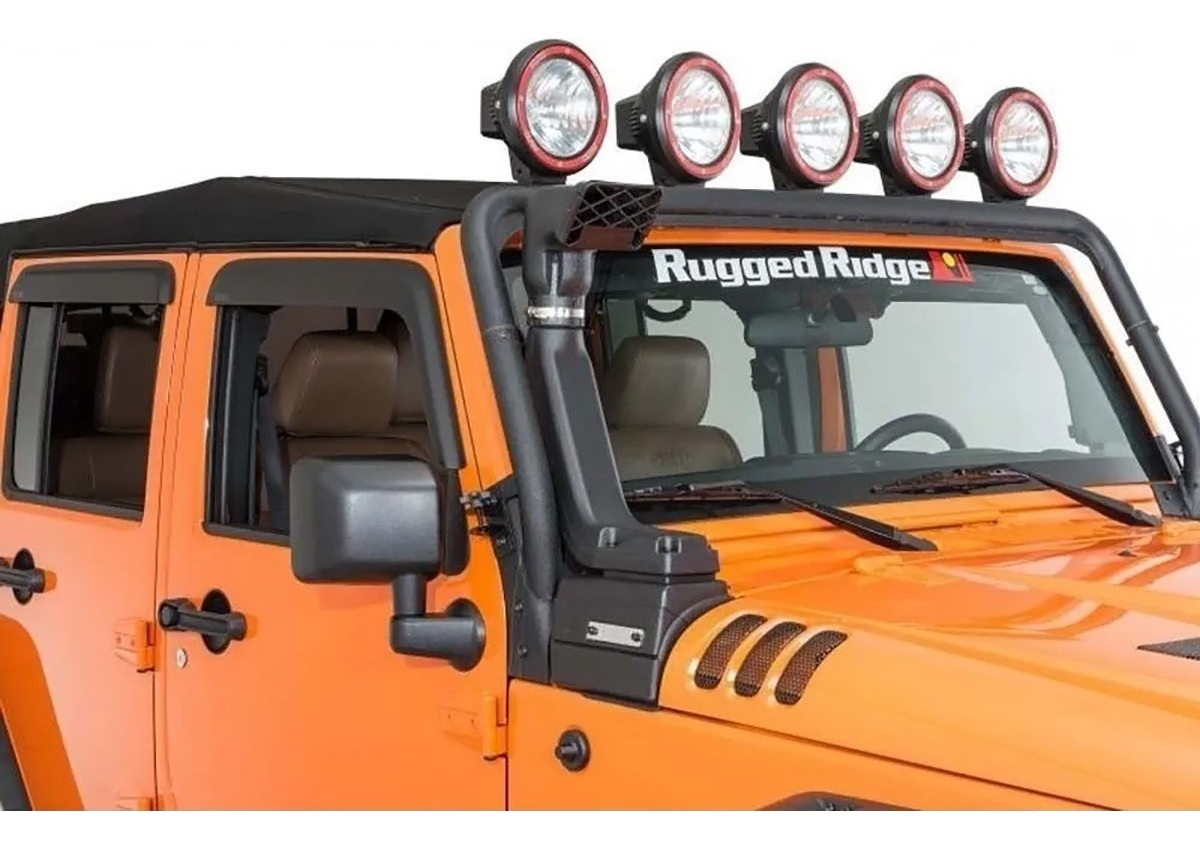 Snorkel Jeep Wrangler Jk Tipo Rugged Ridged 2007-2018 - Imagen 5