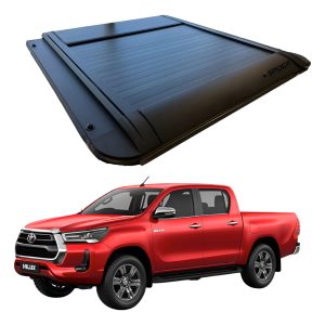 Tapa Batea Retráctil Manual C/chapa Toyota Hilux