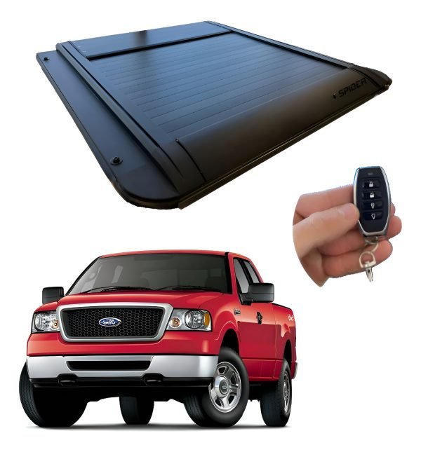Tapa Batea Eléctrica Retractil C/seguro Para F-150 2004-2008