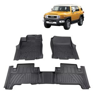 Juego Tapetes Charola Uso Rudo Toyota Fj Cruiser 2006-2022