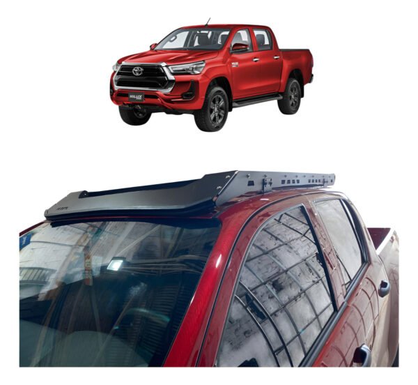 Canastilla Rack De Techo Para Toyota Hillux 2021-2026 Sr