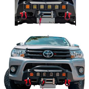 Bumper Tumbaburro Central Toyota Hilux 2016-2025