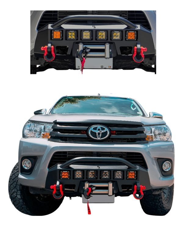 Bumper Tumbaburro Central Toyota Hilux 2016-2025