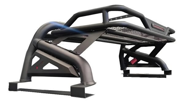 Roll Bar C/canastilla Y Luz Stop Para Toyota Hilux 2015-2026