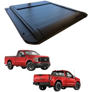 Tapa Batea Retráctil Llave Lobo/f150 Cab Sencilla 2021-2026