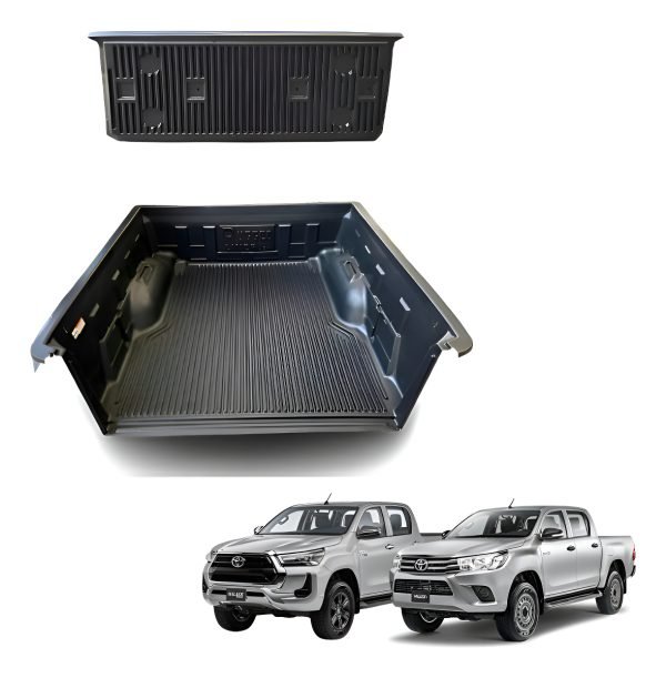 Protector de batea tipo tina Rugged Liner para Toyota Hilux Base Sr 2016-2026