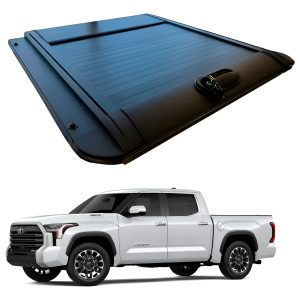 Tapa Batea Retráctil C/chapa Toyota Tundra 2022-2026