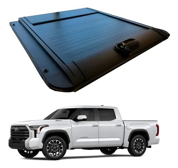 Tapa Batea Retráctil C/chapa Toyota Tundra 2022-2026