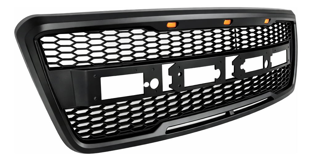 Parrilla Negra Para Ford F-150 2004-2008