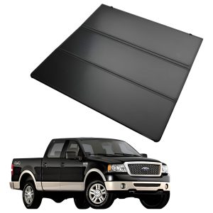 Tapa Batea Trifold Rígida Para Ford F150 2004-2008 Doble Cab