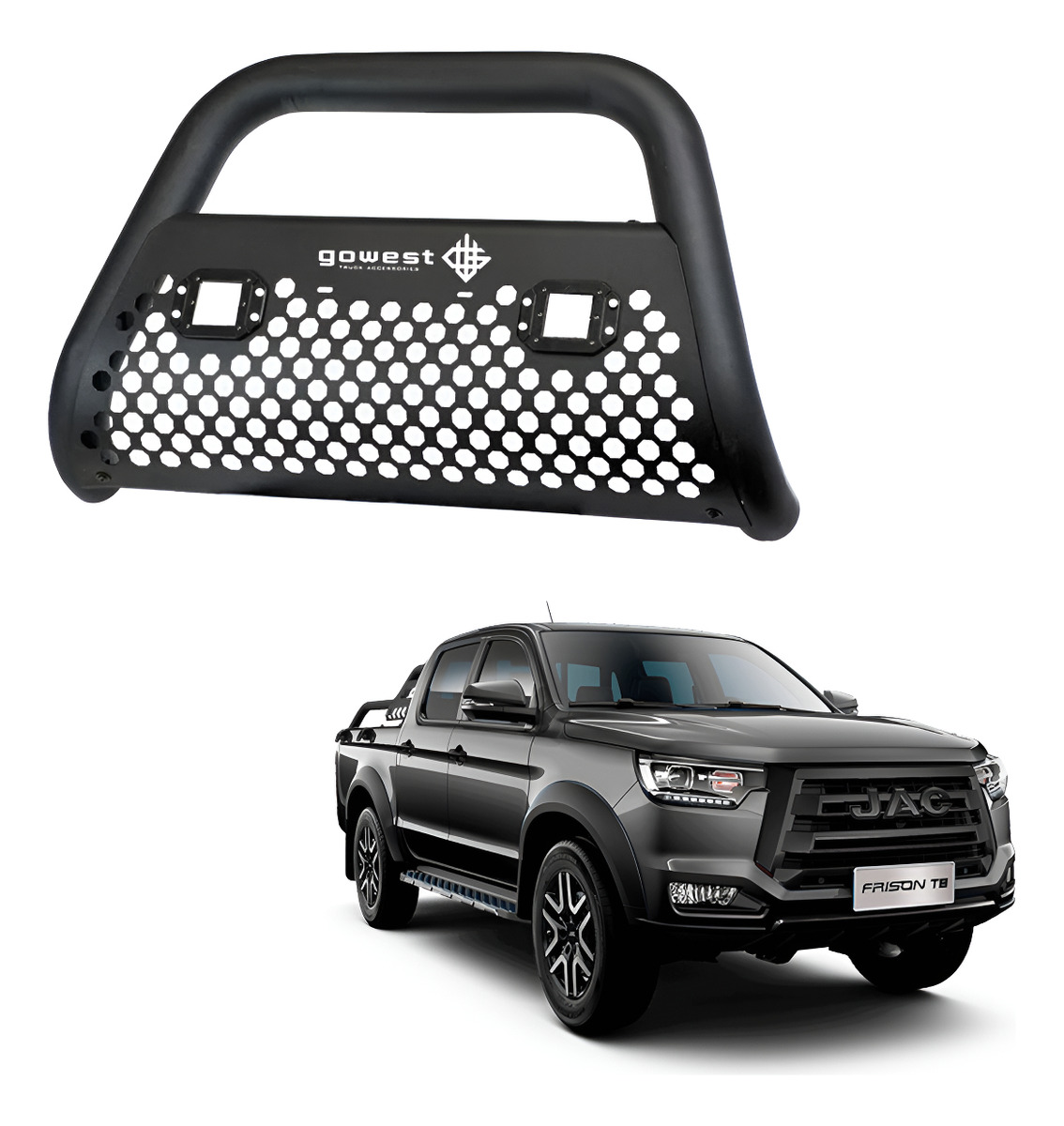 Burrera Ultra Bar Tex 2 Faros Frison T8 20-21 C/ Faros Led