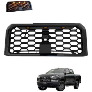 Parrilla Versión Lujo Con Led Para Mitsubishi L200 2026