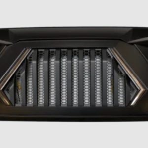 Parilla Angry Jeep Wrangler Jl 2018-2025 Led Blanco Y Ámbar