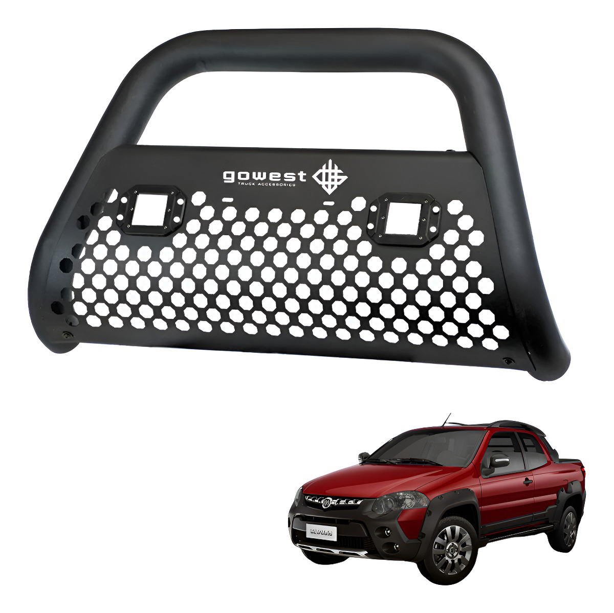 Burrera Tumbaburros Ultra Bar 2 Faros Ram 700 2014-2019