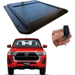 Tapa Batea Eléctrica C/control Para Toyota Hilux 2016-2020