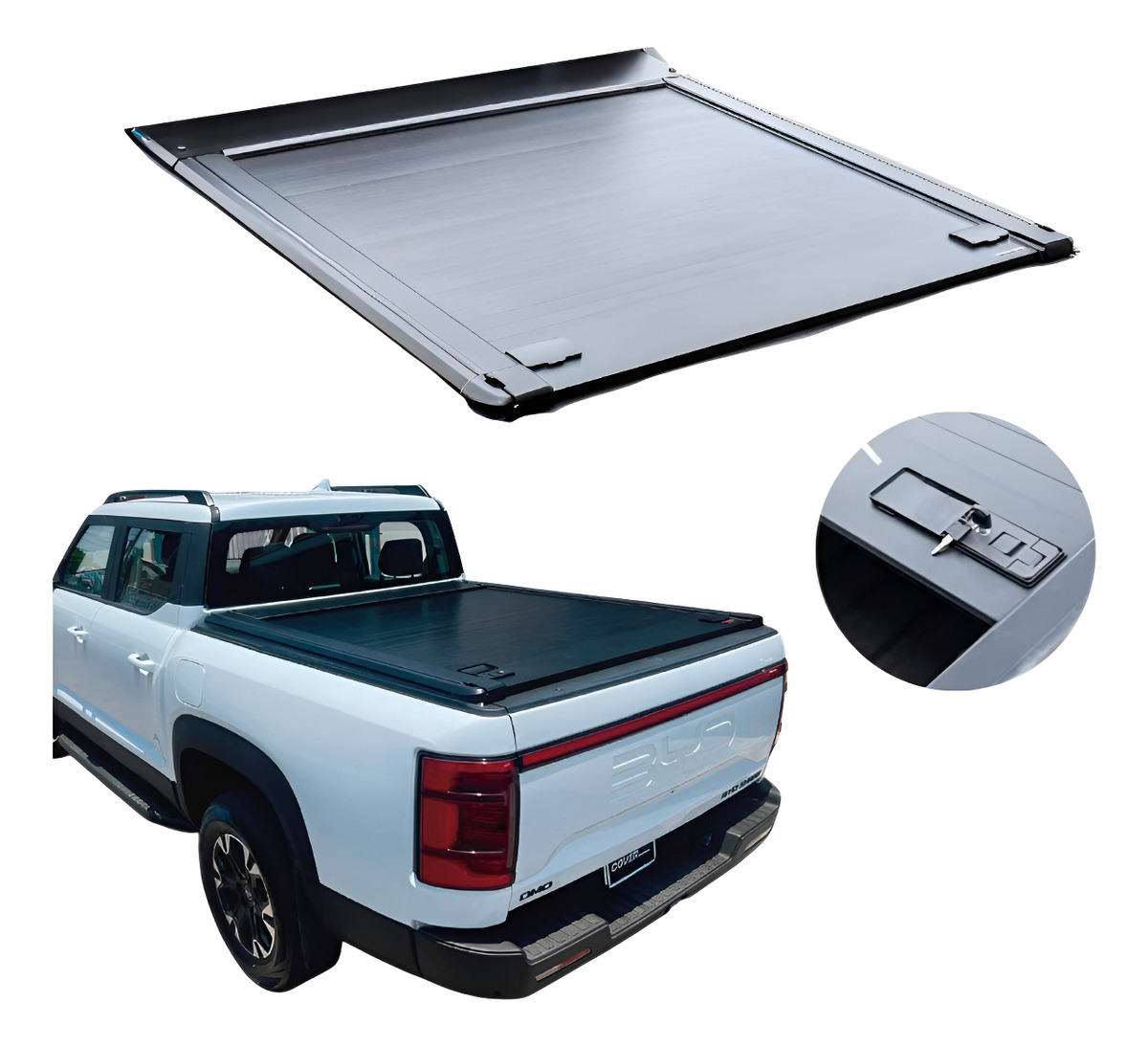 Tapa Cubre Batea Retráctil Byd Shark C/roll Bar 2024-2026