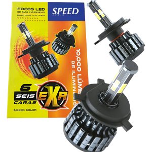 Kit De Faros Luz Led 6 Caras Sp-exa880 10000lm 30w