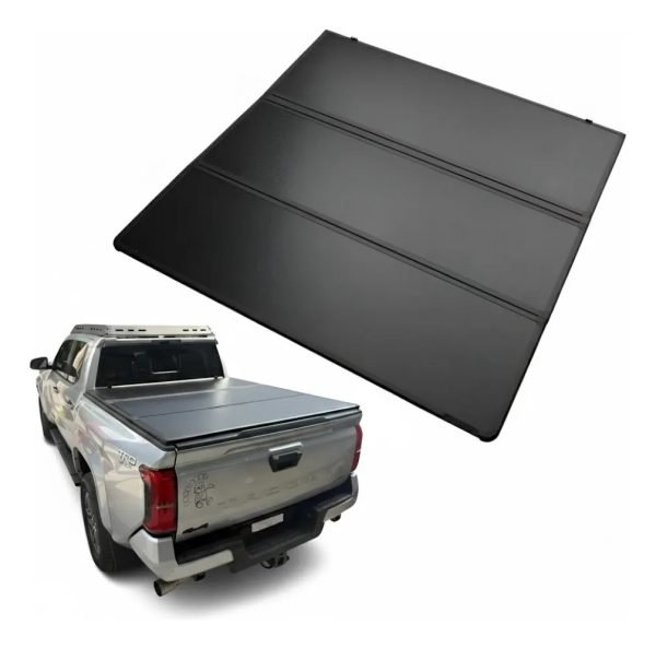 Tapa Batea Rígida Trifold Toyota Tacoma 2024 A 2025 Hibrida