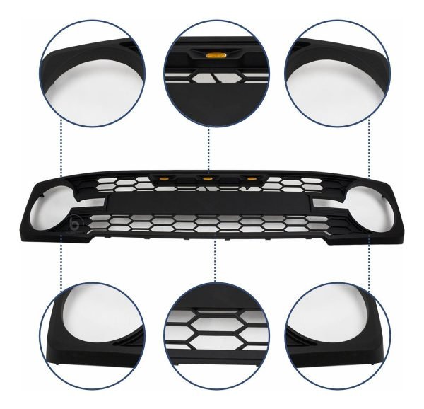 Parrilla Genérica Para Ford Bronco 2022 Con Leds