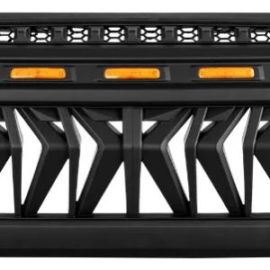 Parrilla Dientes Tiburon C/led Jeep Wrangler Jk 2007 - 2017