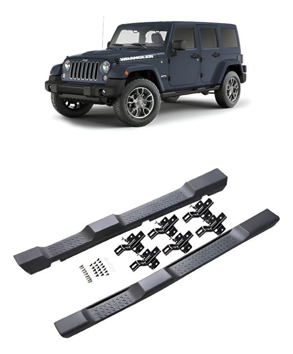 Estribos Oem Jeep Jk Rubicón Wrangler 2007-2017 4 Puertas