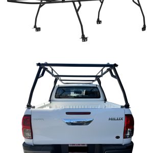Rack Roll Bar Doble Estructura Carga Toyota Hilux 2016-2025