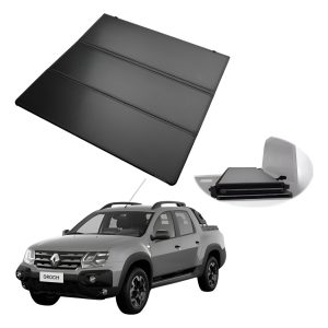 Tapa Batea Trifold Rigida Para Renault Oroch 2015-2023