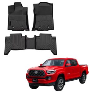Juego Tapetes Uso Rudo Para Toyota Tacoma 2016 Al 2023