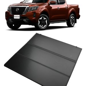 Tapa Batea Trifold Rígida Para Nissan Frontier 2021 A 2025