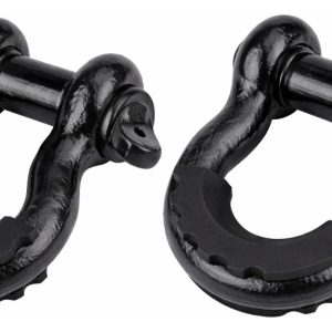 Par De Grilletes Negros Para Arrastre Tiron 3/4