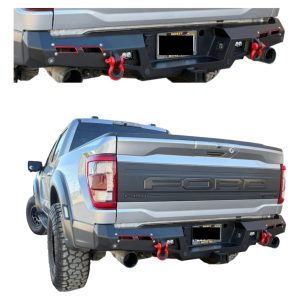 Bumper Defensa Trasera + Tirón Shelby F150 Raptor 2023-2025