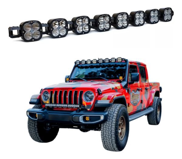 Combo Barra Baja Designs C/base Jeep Jl Jt 2018-2026
