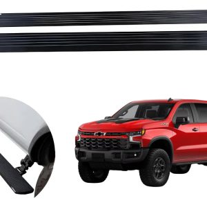 Estribos Electricos Antiderrapante P/chevrolet Zr2 2019-2024