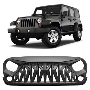 Parrilla Angry Enojado Para Jeep Wrangler Jk 2007-2017
