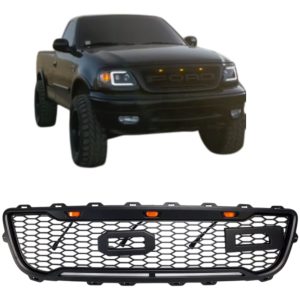 Parrilla Tipo Raptor Compatible Con F150 1999 A 2003