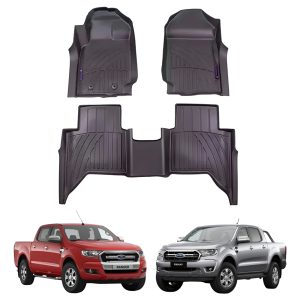 Kit De Tapetes Exclusivo Para Ford Ranger 2013 - 2022