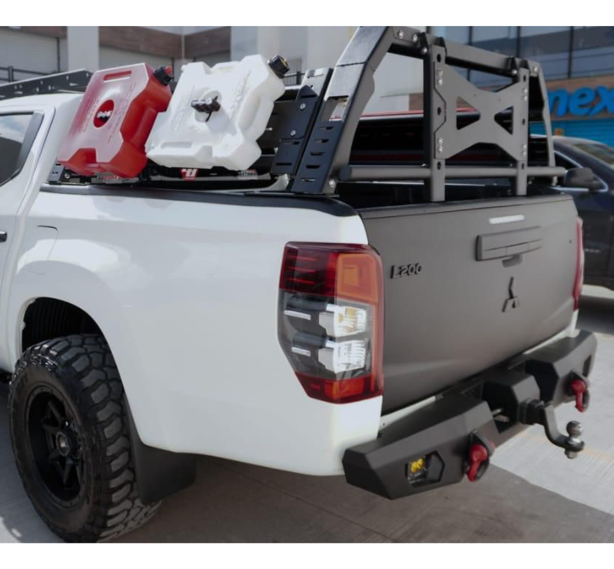 Defensa Trasera Acero C/jalon De Arrastre L200 2019-2023 - Imagen 3