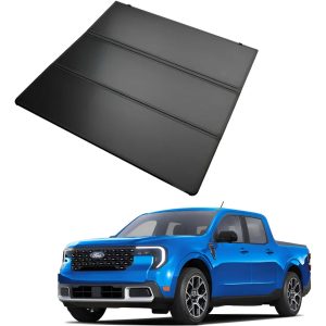 Tapa Batea Trifold Rígida Para Ford Maverick 2021 Al 2026