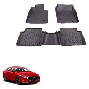 Juego De Tapetes Tipo Charola Para Mazda 3 2019 2023