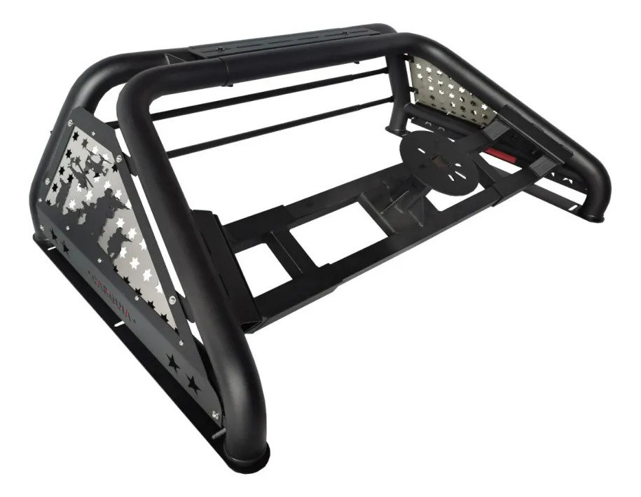 Roll Bar Táctico Con Porta Llanta Para Toyota Tundra 16-26