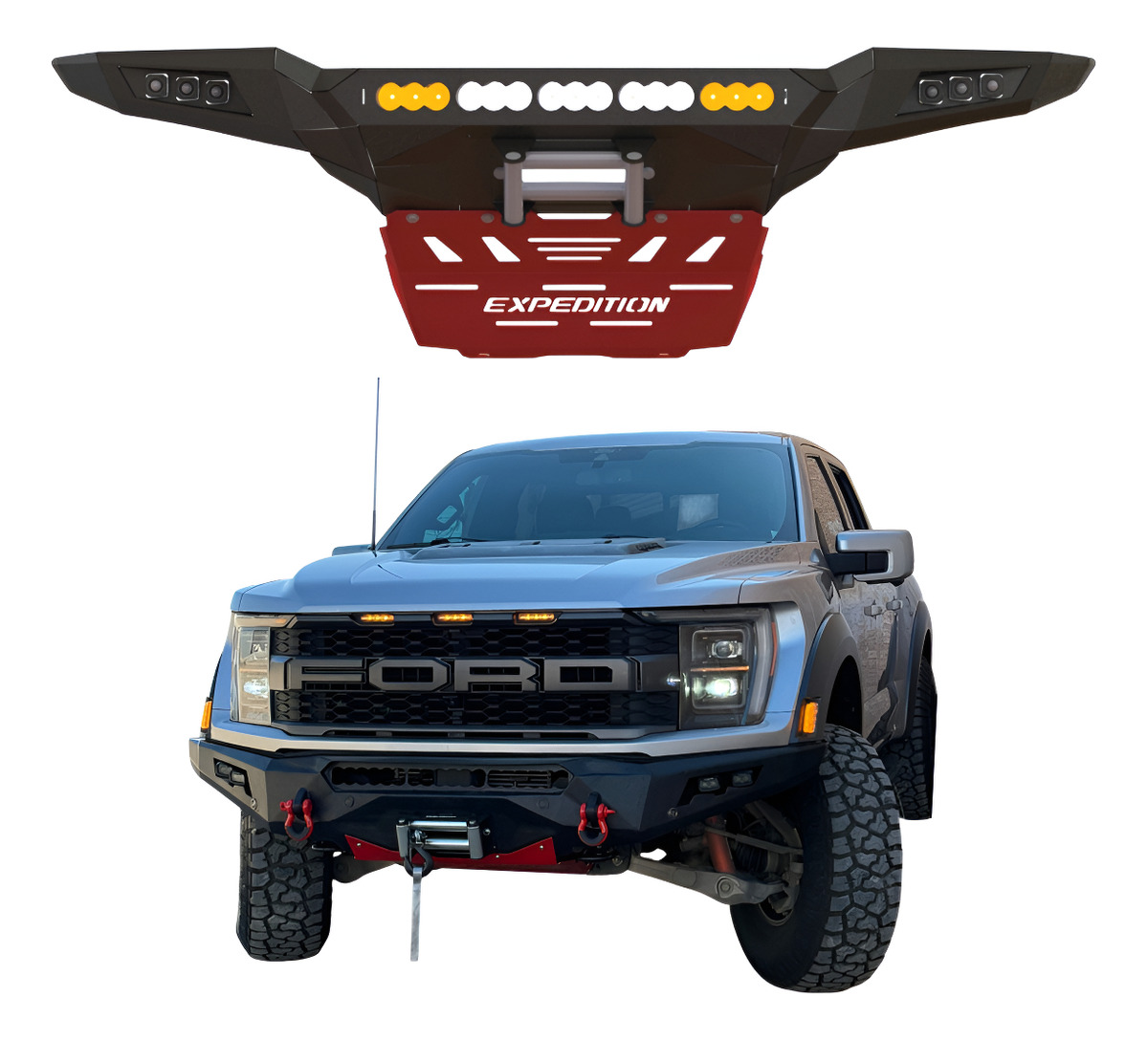 Bumper Defensa Delantera Shelby F150 Raptor 2023 A 2025