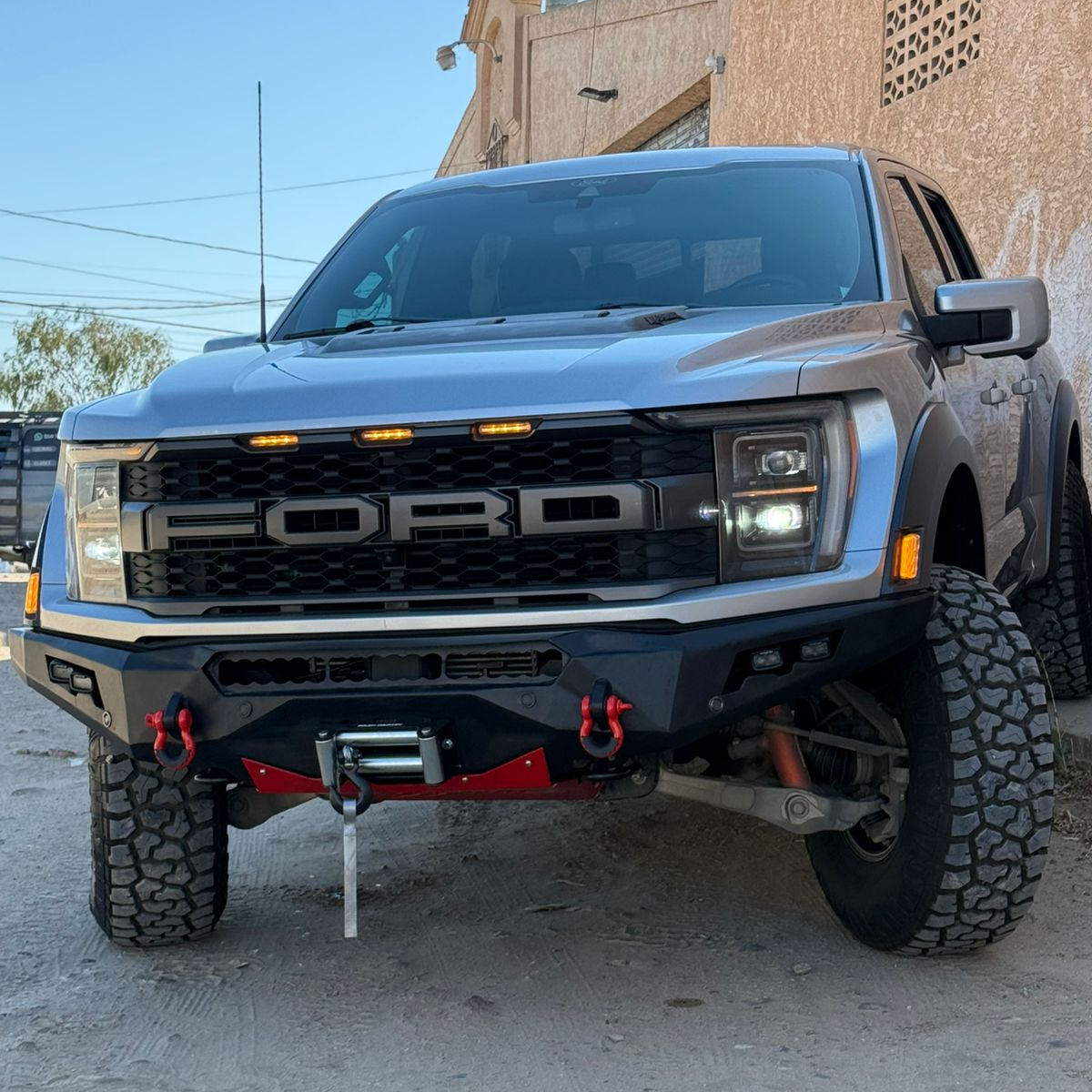 Bumper Defensa Delantera Shelby F150 Raptor 2023 A 2025 - Imagen 2