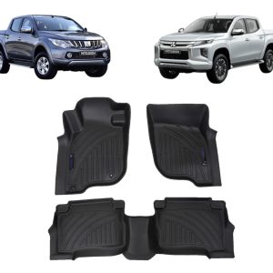Juego De Tapetes Exclusivo Para Mitsubishi L200 2016 2024